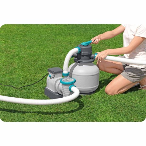 Pompa piaskowa 8327 l/h + piasek 25kg Bestway 58499 Pompa piaskowa 8327 l/h + piasek 25kg Bestway 58499