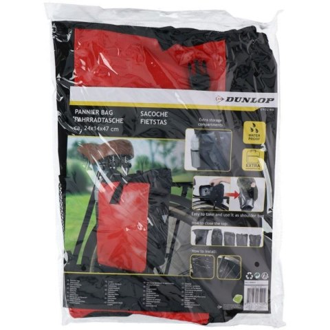 Torba rowerowa Dunlop sakwa 1042305 Torba rowerowa Dunlop sakwa 1042305