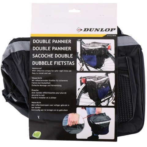 Torba rowerowa na bagażnik Dunlop sakwa 1042770 Torba rowerowa na bagażnik Dunlop sakwa 1042770