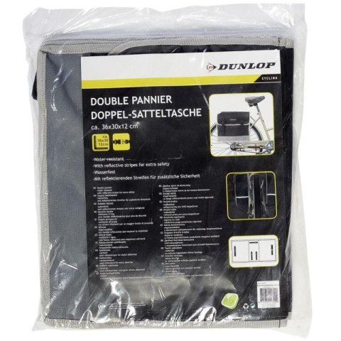 Torba rowerowa podwójna na bagażnik Dunlop sakwa 26L 417400 Torba rowerowa podwójna na bagażnik Dunlop sakwa 26L 417400