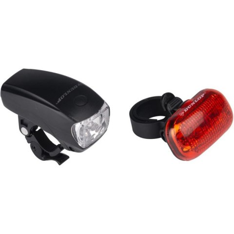 Zestaw lampek rowerowych Dunlop Led 416793 Zestaw lampek rowerowych Dunlop Led 416793