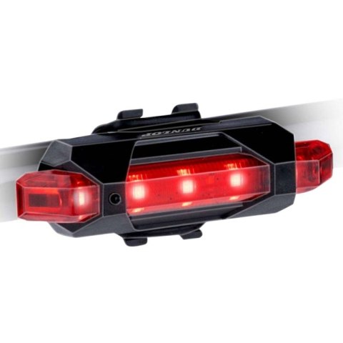 Zestaw lampek rowerowych Dunlop Led, ładowanie USB, tył+przód 473758 Zestaw lampek rowerowych Dunlop Led, ładowanie USB, tył+przód 473758