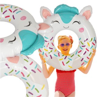 INTEX 59266 Kółko do pływania koło dmuchane ponton plażowy jednorożec max 40kg 76 cm