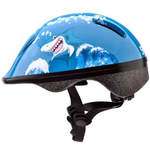 Kask rowerowy Meteor KS06 Baby Shark roz XS 44-48cm Jr 24828 Kask rowerowy Meteor KS06 Baby Shark roz XS 44-48cm Jr 24828
