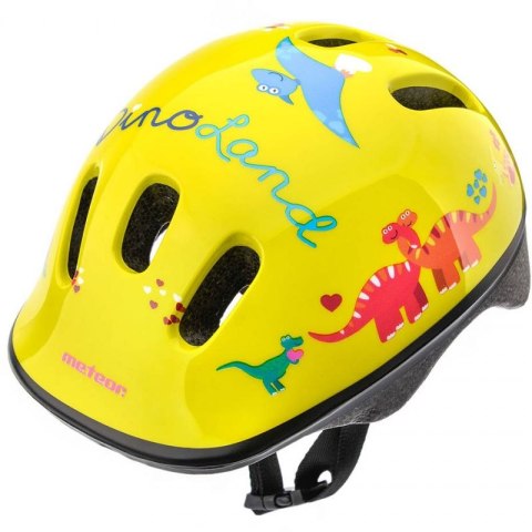 Kask rowerowy Meteor KS06 Dino rozm. S 48-52 cm Jr 24839 Kask rowerowy Meteor KS06 Dino rozm. S 48-52 cm Jr 24839