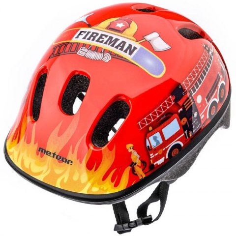 Kask rowerowy Meteor KS06 Firetracker rozm. S 48-52 cm Jr 24837 Kask rowerowy Meteor KS06 Firetracker rozm. S 48-52 cm Jr 24837