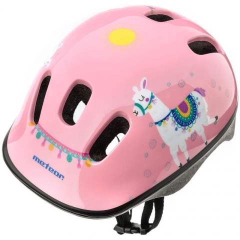 Kask rowerowy Meteor KS06 Lama Jr 24813 Kask rowerowy Meteor KS06 Lama Jr 24813