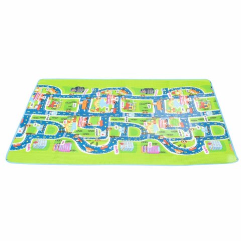 Mata edukacyjna piankowa składana ulica 200 x 160 cm Mata edukacyjna piankowa składana ulica 200 x 160 cm