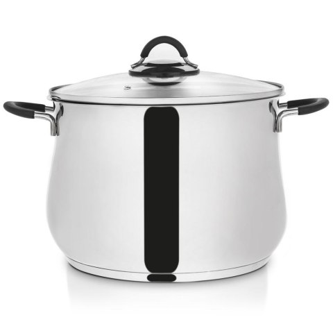 Garnek stalowy DALIE z pokrywką 26 cm 10,6 l gaz indukcja Garnek stalowy DALIE z pokrywką 26 cm 10,6 l gaz indukcja
