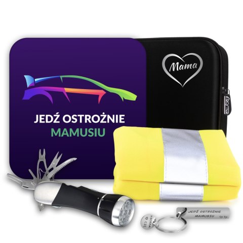 Zestaw Prezentowy dla Mamy - Jedź ostrożnie Mamusiu- prezent na Dzień Matki Zestaw Prezentowy dla Mamy - Jedź ostrożnie Mamusiu- prezent na Dzień Matki