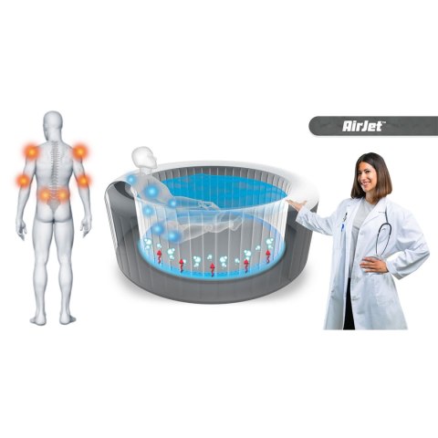 Dmuchane SPA Lay-Z Miami 6 osobowe Bestway 6001H Dmuchane SPA Lay-Z Miami 6 osobowe Bestway 6001H