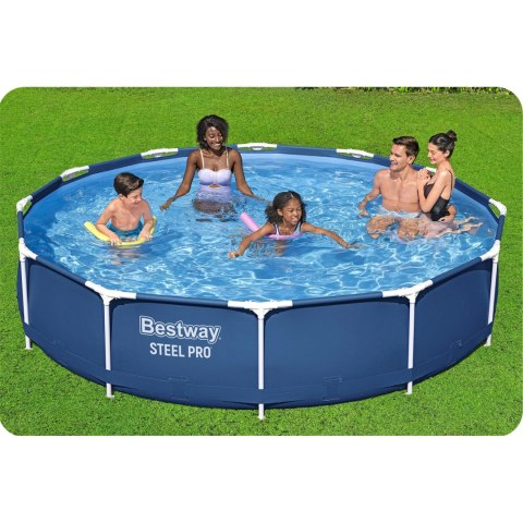 Basen ogrodowy stelażowy 366 x 76 cm zestaw 15w1 Bestway 56681 Basen ogrodowy stelażowy 366 x 76 cm zestaw 15w1 Bestway 56681
