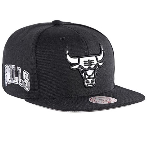 Czapka z daszkiem Mitchell & Ness Snapback NBA Chicago Bulls HS8547-CBUBLCK Czapka z daszkiem Mitchell & Ness Snapback NBA Chicago Bulls HS8547-CBUBLCK