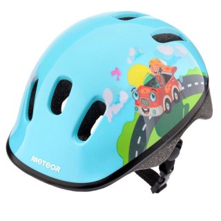 Kask rowerowy Meteor KS06 Firefighter Jr 17440 r. XS 44-48 cm
