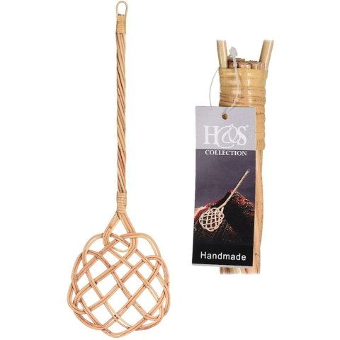 Trzepaczka rattanowa trzepak do dywanów chodników 74 cm Trzepaczka rattanowa trzepak do dywanów chodników 74 cm