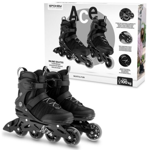 Rolki Spokey Ace SPK-944696 r. 43 Rolki Spokey Ace SPK-944696 r. 43