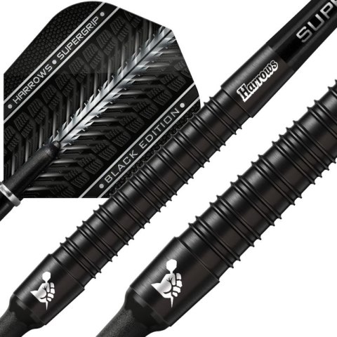 Rzutki Harrows Supergrip Black 90% softip Rzutki Harrows Supergrip Black 90% softip
