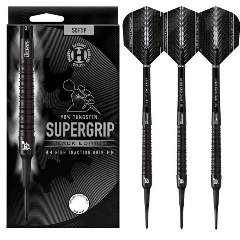 Rzutki Harrows Supergrip Black 90% softip Rzutki Harrows Supergrip Black 90% softip