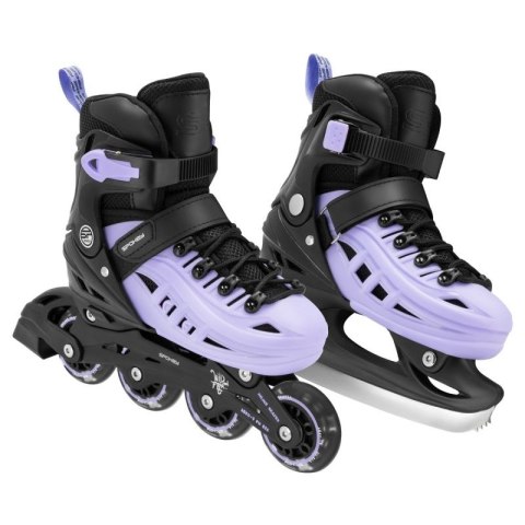 Łyżworolki Spokey 4W1 4One Jr SPK-944622 r. 29-33 Łyżworolki Spokey 4W1 4One Jr SPK-944622 r. 29-33