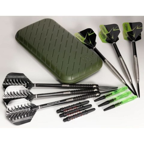 Pokrowiec na rzutki Harrows Slimcase 6 Green Pokrowiec na rzutki Harrows Slimcase 6 Green