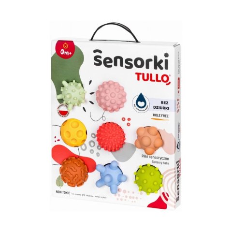 Piłki sensoryczne AM Tullo 8 szt. 497 Piłki sensoryczne AM Tullo 8 szt. 497