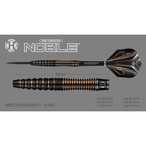 Rzutki Harrows Noble 90% Steeltip HS-TNK-00001389 Rzutki Harrows Noble 90% Steeltip HS-TNK-00001389