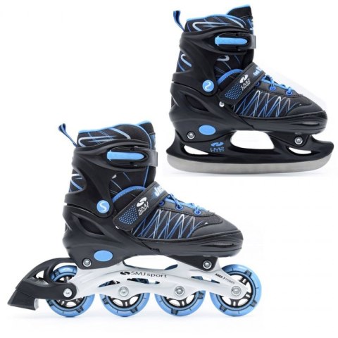 Łyżworolki SMJ UT 103 Jack 2w1 Łyżworolki SMJ UT 103 Jack 2w1