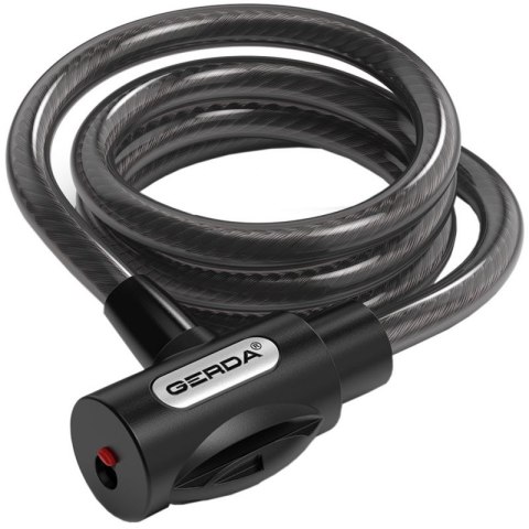 Zapięcie rowerowe Gerda linka , korpus okrągły, osłona klucza Flex 1200/8V OSFL012000806V2XP Zapięcie rowerowe Gerda linka , korpus okrągły, osłona klucza Flex 1200/8V OSFL012000806V2XP