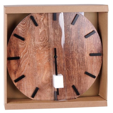 Zegar ścienny brązowy 40 cm Zegar ścienny brązowy 40 cm