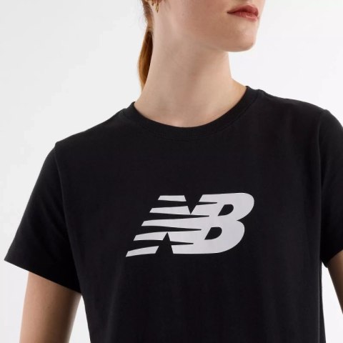 Koszulka New Balance S/S Sport Jersey Logo W WT43582BK Koszulka New Balance S/S Sport Jersey Logo W WT43582BK