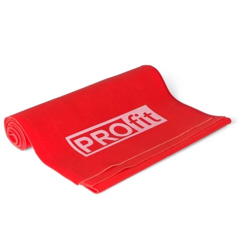 Guma Fitness Profit 120*15*0,55 cm czerwona DK 2227 Guma Fitness Profit 120*15*0,55 cm czerwona DK 2227