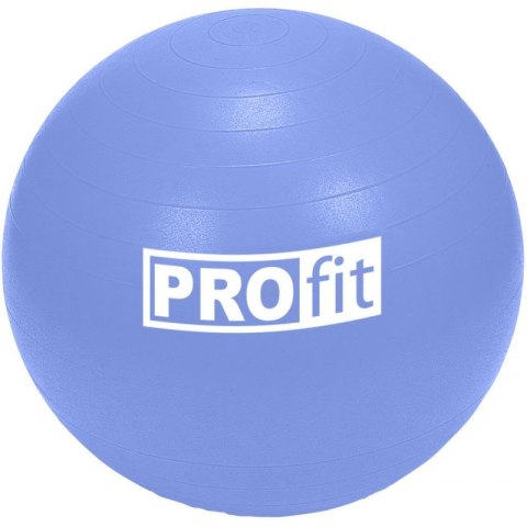 Piłka gimnastyczna PROfit 85cm niebieska z pompką DK2102 Piłka gimnastyczna PROfit 85cm niebieska z pompką DK2102