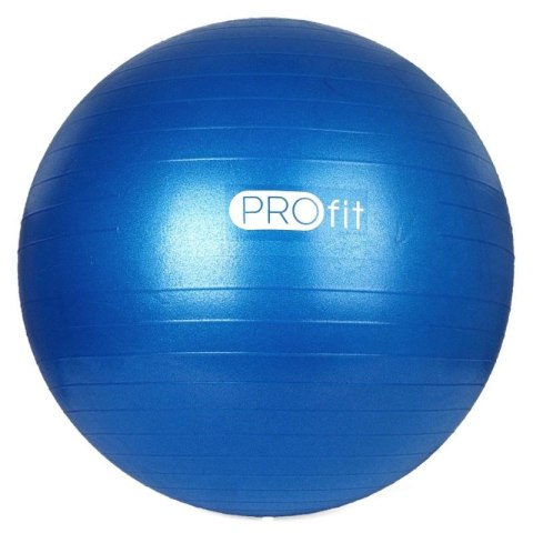 Piłka gimnastyczna PROfit 85cm niebieska z pompką DK2102 Piłka gimnastyczna PROfit 85cm niebieska z pompką DK2102