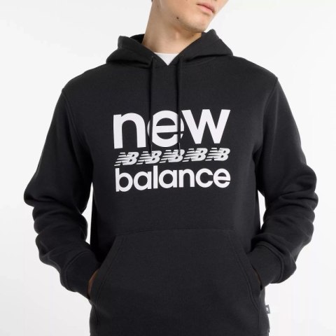 Bluza New Balance Sport Graphic Fleece Hoodie BK M MT51941BK Bluza New Balance Sport Graphic Fleece Hoodie BK M MT51941BK