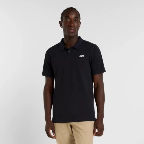 Koszulka New Balance Cotton Pique Polo M MT51519BK Koszulka New Balance Cotton Pique Polo M MT51519BK