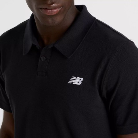 Koszulka New Balance Cotton Pique Polo M MT51519BK Koszulka New Balance Cotton Pique Polo M MT51519BK