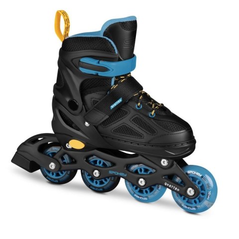 Łyżworolki Spokey Quattro 4IN1 SPK-943433 roz. 34-37 BK/DBL Łyżworolki Spokey Quattro 4IN1 SPK-943433 roz. 34-37 BK/DBL