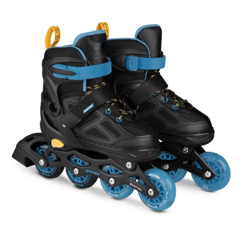 Łyżworolki Spokey Quattro 4IN1 SPK-943433 roz. 34-37 BK/DBL Łyżworolki Spokey Quattro 4IN1 SPK-943433 roz. 34-37 BK/DBL
