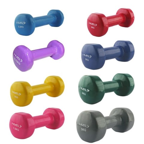 Ciężarek żeliwny pokryty winylem HMS 4.0 KG 17023 Ciężarek żeliwny pokryty winylem HMS 4.0 KG 17023