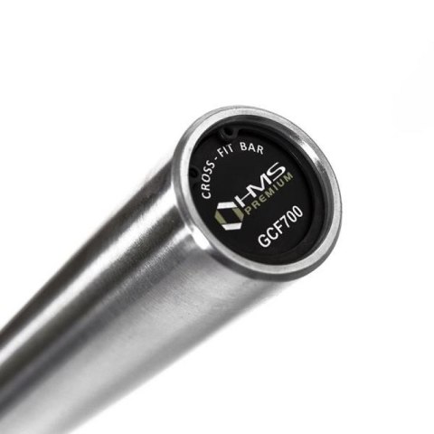 Gryf do crosffitu HMS Premium GCF700 220 cm 20 kg Gryf do crosffitu HMS Premium GCF700 220 cm 20 kg