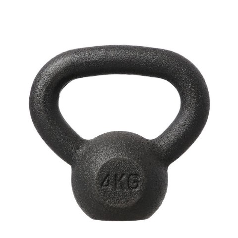 Kettlebell żeliwny HMS KZG04 4kg Kettlebell żeliwny HMS KZG04 4kg