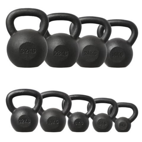 Kettlebell żeliwny HMS KZG04 4kg Kettlebell żeliwny HMS KZG04 4kg