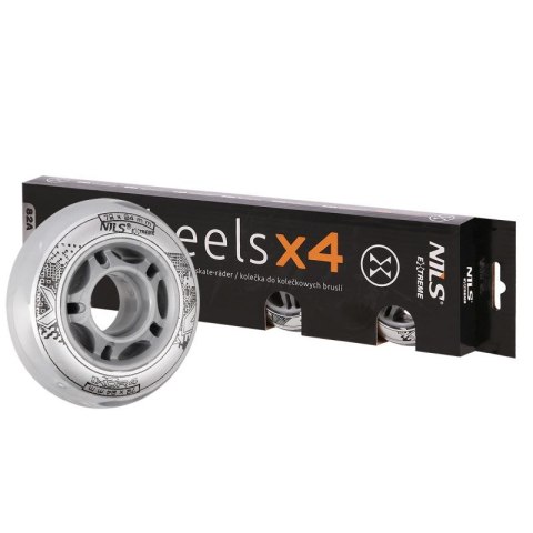 Kółka Nils Extreme PU 72x24 82A (4 szt.)