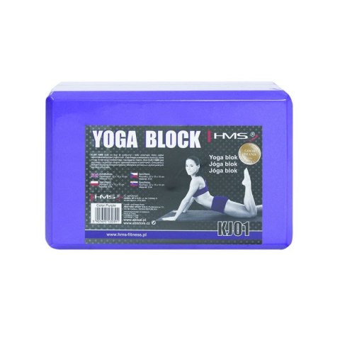 Kostki do jogi KJ01 PURPLE YOGA HMS 17-44-251 Kostki do jogi KJ01 PURPLE YOGA HMS 17-44-251