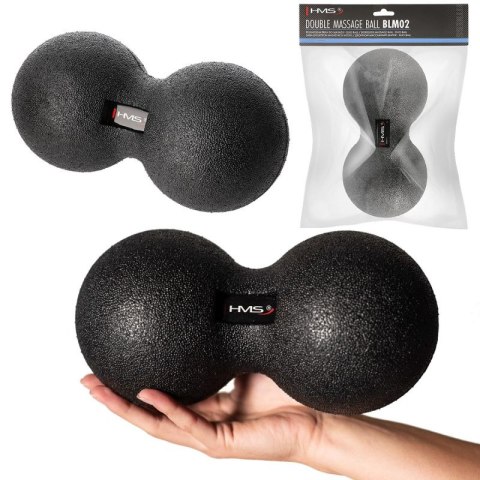 Podwójna piłka do masażu / Duo Ball HMS BLM02 12*24CM