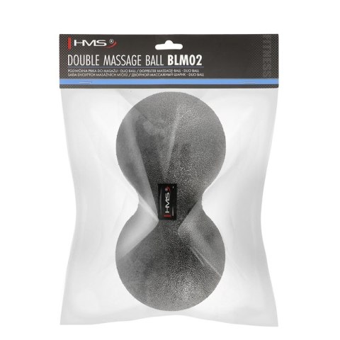 Podwójna piłka do masażu / Duo Ball HMS BLM02 12*24CM
