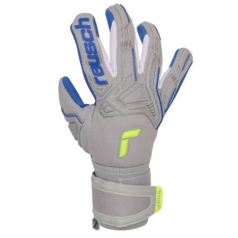 Rękawice bramkarskie Reusch Attrakt Freegel Silver M 52 70 235 6006 Rękawice bramkarskie Reusch Attrakt Freegel Silver M 52 70 235 6006