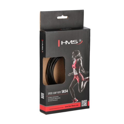 Skakanka szybka HMS SK54 black/silver Skakanka szybka HMS SK54 black/silver
