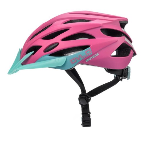 Kask rowerowy Meteor Ovlo M 16863 55-58 cm różowy Kask rowerowy Meteor Ovlo M 16863 55-58 cm różowy
