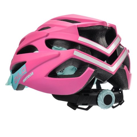 Kask rowerowy Meteor Ovlo M 16863 55-58 cm różowy Kask rowerowy Meteor Ovlo M 16863 55-58 cm różowy
